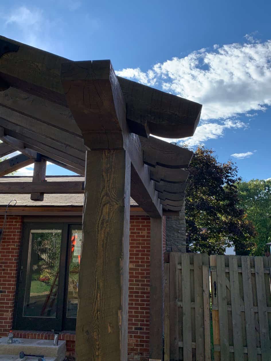 Wooden Patio Cover